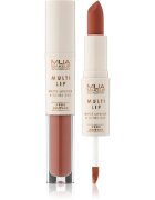 MUA Makeup Academy Multi Lip Nude Edition dlouhotrvající rtěnka a lesk na rty duo odstín Classic 3.2 g
