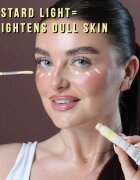 MUA Makeup Academy PRO/BASE Colour Corrector rozjasňující korektor odstín Correct & Brighten – Custard Light 10 ml