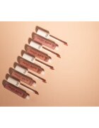 MUA Makeup Academy Velvet Matte Nude Edition matná tekutá rtěnka odstín Mocha 3 ml