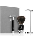 Mühle RYTMO Black Pure Badger holicí sestava