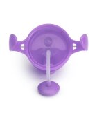 Munchkin Click Lock™ Tip & Sip hrnek s brčkem se závažím Purple 6 m+ 1 ks