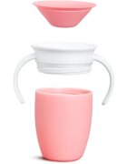 Munchkin Miracle 360° tréninkový hrnek s držadly Pink 6 m+ 1 ks