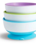Munchkin Stay Put miska s přísavkou 6 m+ 3 ks