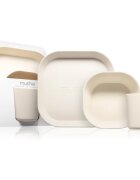 Mushie Dinnerware Set jídelní sada pro děti 6m+ Ivory 3 ks