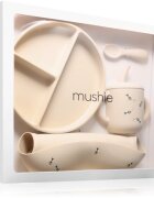 Mushie Feeding Toddler Set jídelní sada pro batolata 6m+ Bees