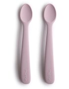 Mushie Silicone Feeding Spoons lžička Soft Lilac 2 ks