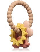 Mushie Teething Ring kousátko Nature 1 ks