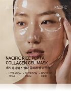 Nacific Rice + Pepta Collagen Gel Mask hydratační plátýnková maska pro rozjasnění a vyhlazení pleti 1 ks