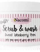 Nacomi Fluffy... Sweet Blueberry Foam tělový peeling 180 ml