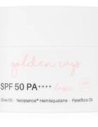Nacomi Next Level Golden Rays hydratační denní krém SPF 50 holiday 50 ml