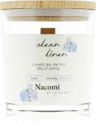 Nacomi Soy Candle Home Fragrances vonná svíčka s dřevěným knotem 140 g