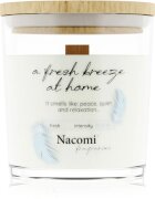 Nacomi Soy Candle Home Fragrances vonná svíčka s dřevěným knotem 140 g