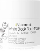 Nacomi White & Black čisticí pleťová maska 50 ml