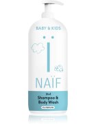 Naif Baby & Kids 2-in-1 dětský mycí gel a šampon bez parfemace 500 ml