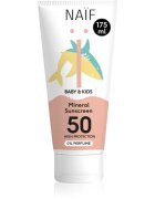 Naif Baby & Kids Mineral Sunscreen SPF 50 0 % Perfume dětský ochranný krém 175 ml