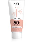 Naif Baby & Kids Mineral Sunscreen SPF 50 ochranný krém na opalování pro miminka a děti SPF 50 100 ml