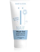 Naif Baby & Kids Wash Gel čisticí a mycí gel pro děti a miminka na tělo a obličej 100 ml
