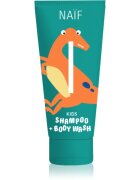 Naif Kids Shampoo + Body Wash dětský mycí gel a šampon 250 ml