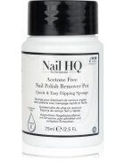 Nail HQ Acetone Free odlakovač na nehty bez acetonu 75 ml