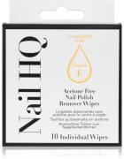 Nail HQ Acetone Free ubrousky na odstranění gelového laku bez acetonu 10 ks