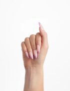 Nail HQ Almond Purple French umělé nehty s lepidlem 24 ks