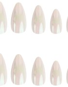 Nail HQ Almond umělé nehty Pearl Glaze 24 ks