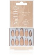 Nail HQ Almond umělé nehty Sparkling Wine Sippin' 24 ks
