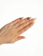 Nail HQ Almond umělé nehty Sparkling Wine Sippin' 24 ks