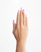 Nail HQ Coffin Pink Contrast French umělé nehty s lepidlem 24 ks