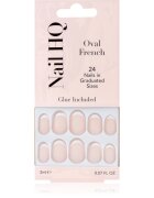 Nail HQ Oval French umělé nehty 24 ks