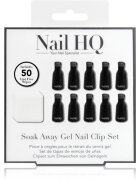 Nail HQ Soak Away Gel Nail Clip Set sada pro odstranění gelových a akrylových nehtů