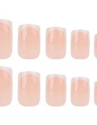 Nail HQ Square umělé nehty Elegant French 24 ks