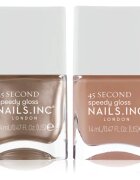 Nails Inc. 45 Second Mocha Mousse sada laků na nehty