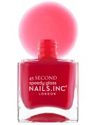 Nails Inc. 45 Second Speedy Gloss rychleschnoucí lak na nehty odstín Aria 14 ml