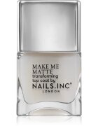 Nails Inc. Better on Top Matte rychleschnoucí vrchní lak s matným efektem 14 ml