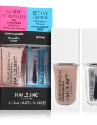 Nails Inc. Gimme Strength & Better On Top sada laků na nehty