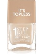 Nails Inc. It’s Topless gelový lak na nehty pro dlouhotrvající efekt odstín Demi 14 ml