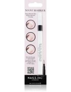 Nails Inc. Mani Marker zdobicí lak na nehty v aplikačním peru odstín White 3 ml