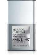 Nails Inc. Mirror Chrome lak na nehty s vysokým leskem odstín Silver Served 14 ml