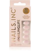 Nails Inc. #NailingLife Press-On Nails umělé nehty odstín So Selena Nude Ombré Effect 33 ks