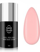 NaniNails NANI Hard Base Cover podkladový lak na nehty Peachy Pink 5 ml