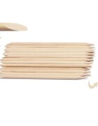 NaniNails Orange sticks nástroj na úpravu nehtového lůžka 10 ks