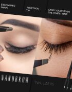 Nanobrow Tweezers pinzeta se zešikmeným koncem 1 ks