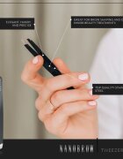 Nanobrow Tweezers pinzeta se zešikmeným koncem 1 ks