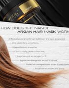 Nanoil Argan vyživující maska na vlasy s arganovým olejem 300 ml