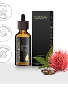 Nanoil Castor Oil ricinový olej na obličej tělo a vlasy 50 ml