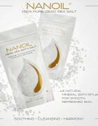 Nanoil Dead sea Bath salt sůl do koupele s minerály z Mrtvého moře 500 g