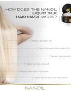 Nanoil Liquid Silk hedvábná regenerační péče na vlasy 300 ml