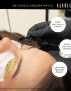 Nanolash Disposable Mascara Wands kartáček na řasy a obočí 50 ks
