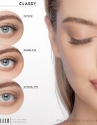 Nanolash DIY Eyelash Extensions sada na domácí prodloužení řas Classy 36 ks